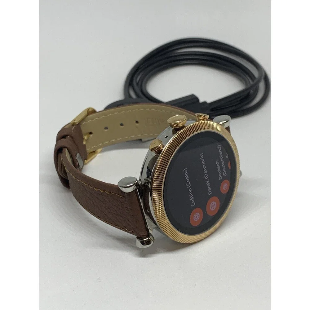Fossil Gen 4 Authentic Digital Dial Smart Watch W/ Custom Band FTW6043 RZ116